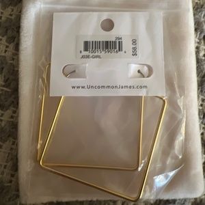 Uncommon James - Square Hoops Earrings